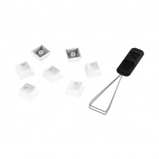 HyperX Pudding Keycaps White RU